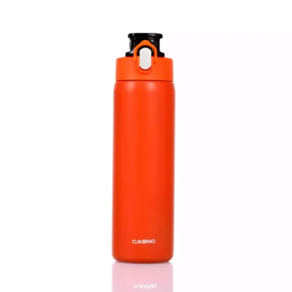Butelka Termiczna Casno Maroon 600 ml Pomarańczowa