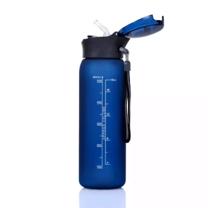 Butelka Tritanowa Casno Colorado 600 ml Niebieska - obrazek 2