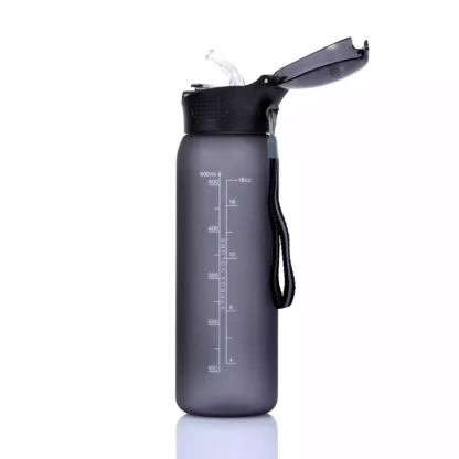 Butelka Tritanowa Casno Colorado 600 ml Szara - obrazek 2