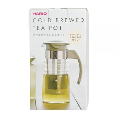 Hario - Mizudashi Tea Pot Mini - Zaparzacz do Cold Brew - Zgaszona zieleń - obrazek 3