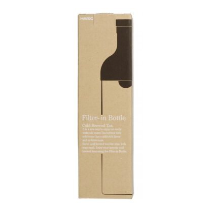 Hario - Filter-In Tea Bottle - Butelka do Cold Brew Biała 750ml - obrazek 4