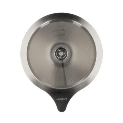 Hario metalowy Drip V60-01 z podstawką - obrazek 3