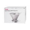 Hario metalowy Drip V60-01 z podstawką - obrazek 7