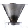 Hario metalowy Drip V60-01 z podstawką - obrazek 6