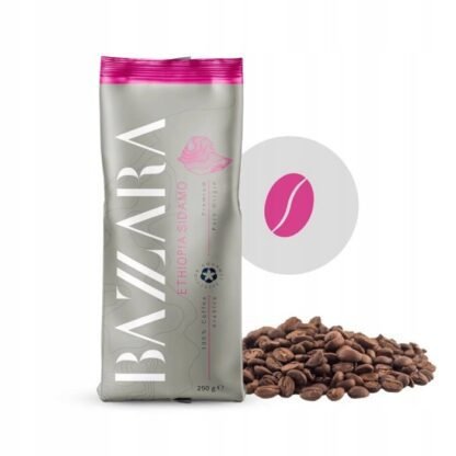 KAWA ZIARNISTA BAZZARA ESPRESSO ETHIOPIA WASHED SIDAMO 250G - obrazek 2