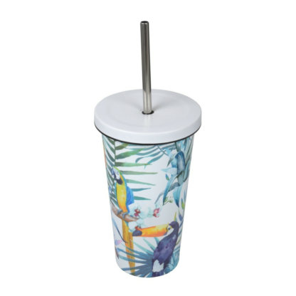 Kubek Termiczny Ze Słomką Casno Gloomy 510 ml Tucan - obrazek 2