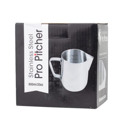 Rhinowares Stainless Steel Pro Pitcher - dzbanek srebrny 600 ml - obrazek 3