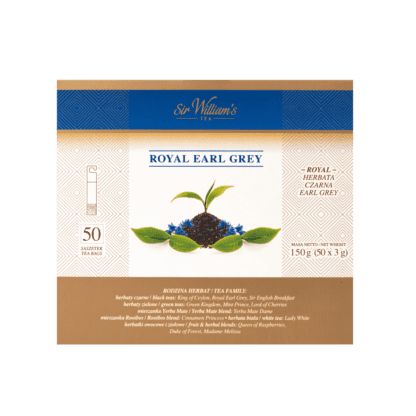 Sir William's Royal Earl Grey 50 Saszetek - obrazek 2