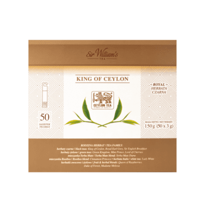 Sir William's Royal King of Ceylon 50 Saszetek - obrazek 2