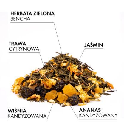 Herbata Zielona Teaverso Urso 100g - obrazek 4