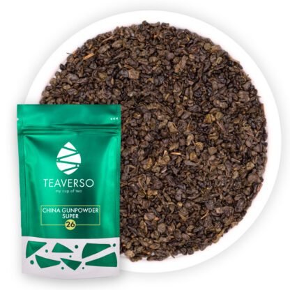 Herbata Zielona Teaverso China Gunpowder Super 100g - obrazek 4