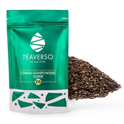 Herbata Zielona Teaverso China Gunpowder Super 100g - obrazek 2