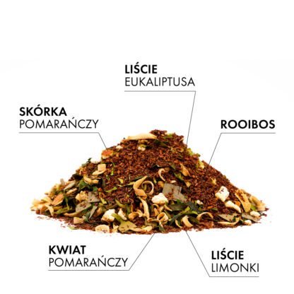 Herbata Rooibos Teaverso Pesilo 100g - obrazek 4