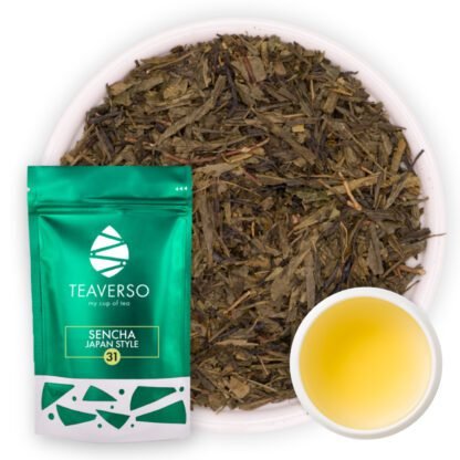 Herbata Zielona Teaverso Sencha Japan Style 50g - obrazek 3