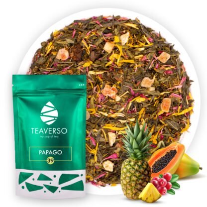 Herbata Zielona Teaverso Papago 100g - obrazek 3