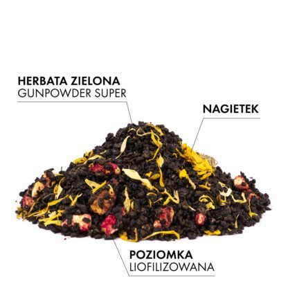 Herbata Zielona Teaverso Leono 100g - obrazek 4