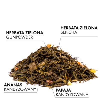 Herbata Zielona Teaverso Rano 50g - obrazek 5