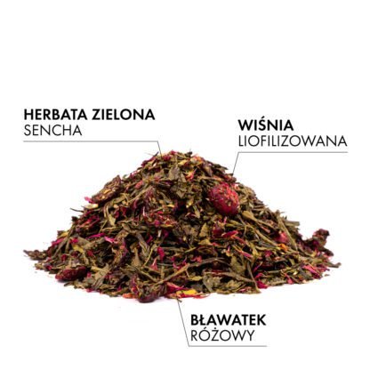Herbata Zielona Teaverso Lamao 50g - obrazek 4
