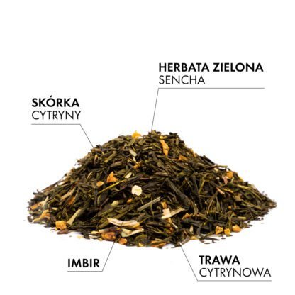 Herbata Zielona Teaverso Lacerto 50g - obrazek 5
