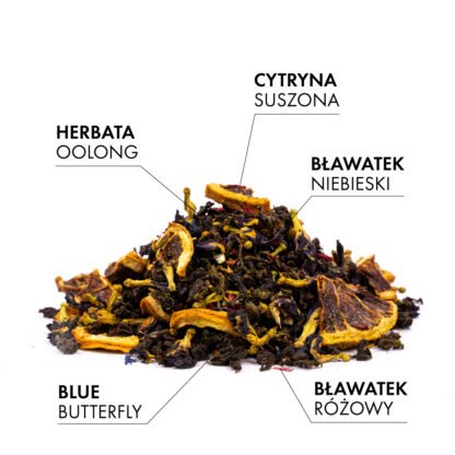Herbata Niebieska - Skarby Słońca - Tea Selection 50g - obrazek 3