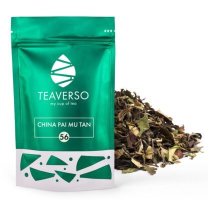 Herbata Biała Teaverso China Pai Mu Tan 50g - obrazek 2