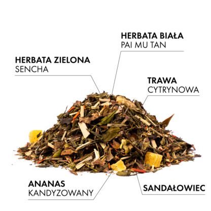 Herbata Biała Teaverso Etna 50g - obrazek 5