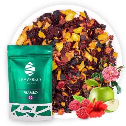 Herbata Owocowa Teaverso Frambo 100g - obrazek 3