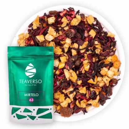 Herbata Owocowa Teaverso Mirtelo 100g - obrazek 3
