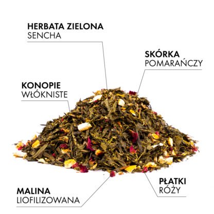Herbata Zielona Teaverso Libelo 50g - obrazek 4
