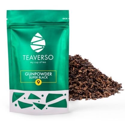 Herbata Czarna Teaverso Gunpowder Super Black 100g - obrazek 2