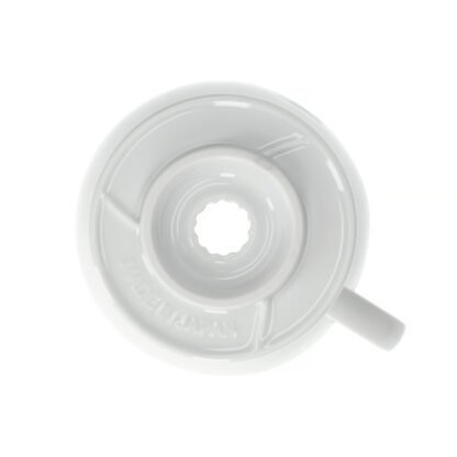 Hario - Ceramiczny Dripper W60-02 Biały - obrazek 6
