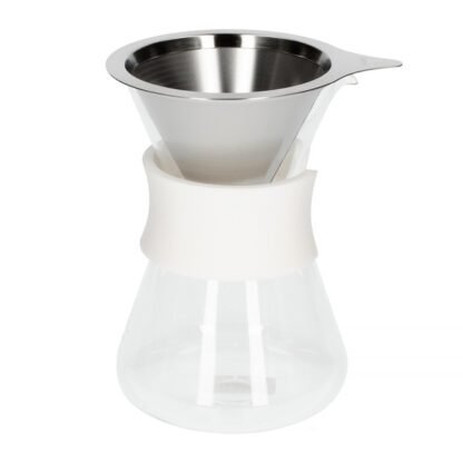 Hario - Glass Coffee Maker - Biały - obrazek 2