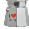 Kawiarka Bialetti Moka Express Love 6tz Srebrna - obrazek 4