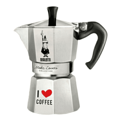 Kawiarka Bialetti Moka Express Love 6tz Srebrna - obrazek 2