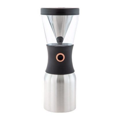 Asobu - Cold Brew Insulated Portable Brewer - Srebrny