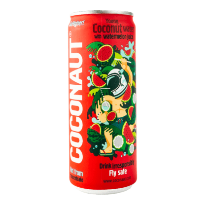 Coconaut Woda Kokosowa z Sokiem Arbuzowym Zestaw 12 x puszka 320 ml - obrazek 3