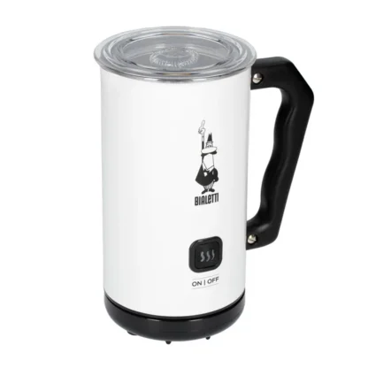 Bialetti Milk Frother MKF02 Bianco - Elektryczny spieniacz do mleka Biały - obrazek 3