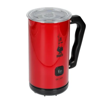 Bialetti Milk Frother MKF02 Rosso - Elektryczny spieniacz do mleka Czerwony - obrazek 3