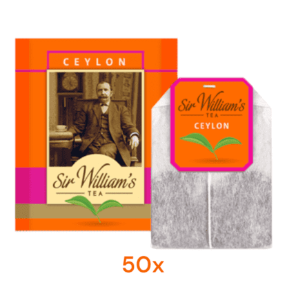 Sir William’s Tea Ceylon 50 Saszetek
