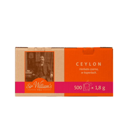 Sir William’s Tea Ceylon 500 Saszetek - obrazek 3