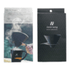 Hario - Zebrang V60-02 Flat Dripper - Składany drip silikonowy czarny - obrazek 3