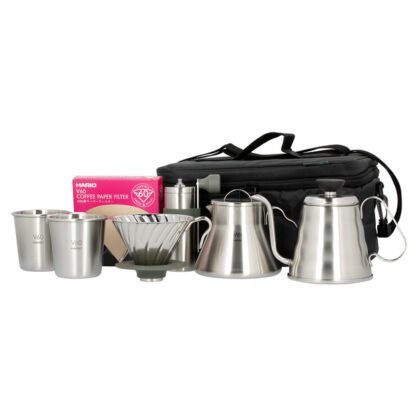 Hario - Outdoor Coffee Full Set - Zestaw akcesoriów kawowych z torbą - obrazek 2