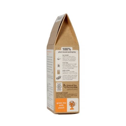 Teapigs - Green Tea with Peach - 15 piramidek - obrazek 4
