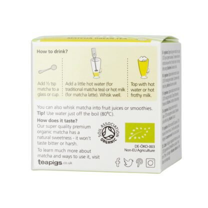 teapigs Matcha - 30 gramów - obrazek 3