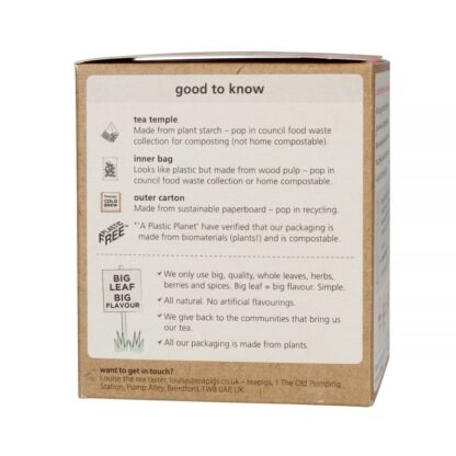 teapigs Pink Grapefruit - Cold Brew 10 piramidek - obrazek 5