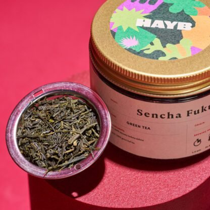 Herbata HAYB Zielona Sencha Fukujyu 35g - obrazek 4