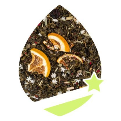 Herbata Zielona Zimowa Teaverso Felico 100g - obrazek 5
