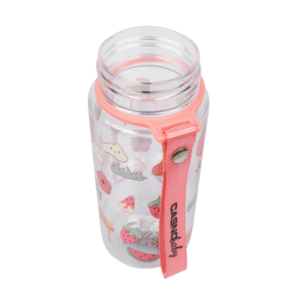 Butelka Tritanowa Casno WILLY 400 ml Różowa - obrazek 5