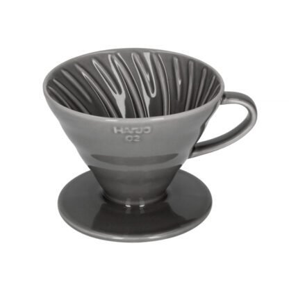 Hario ceramiczny Drip V60-02 Szary - obrazek 2