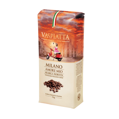 Kawa Ziarnista Vaspiatta Milano Amore Mio 1kg - obrazek 2